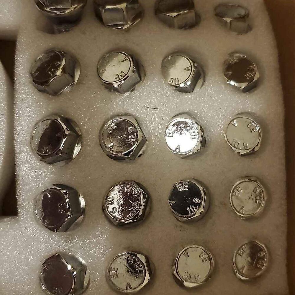 ECCPP 20 Piece Wheel Lug Nuts M12x1.25 2015-2022 for Renegade, Compass, Cherokee